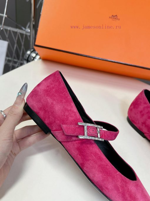 Hermes Autumn/Winter New Collection Mary JaneThe only H family strap Mary Jane's minimalist sjs2fx3d - Image 9