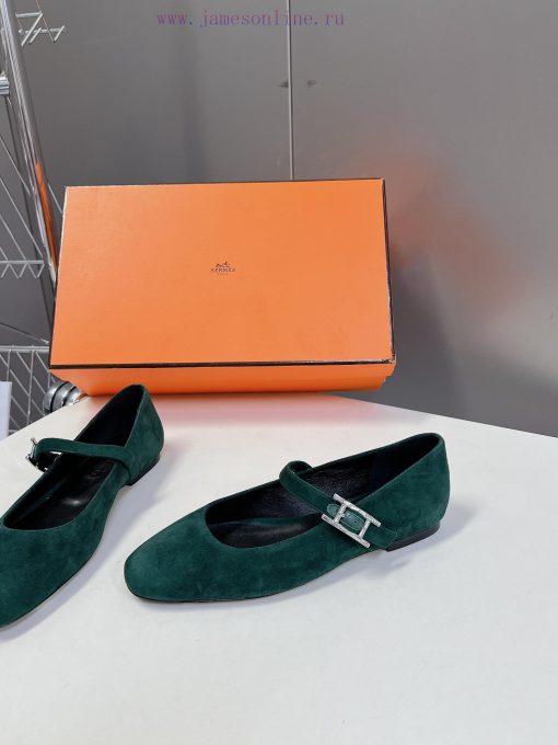 Hermes Autumn/Winter New Collection Mary JaneThe only H family strap Mary Jane's minimalist 070jx6h4 - Image 4