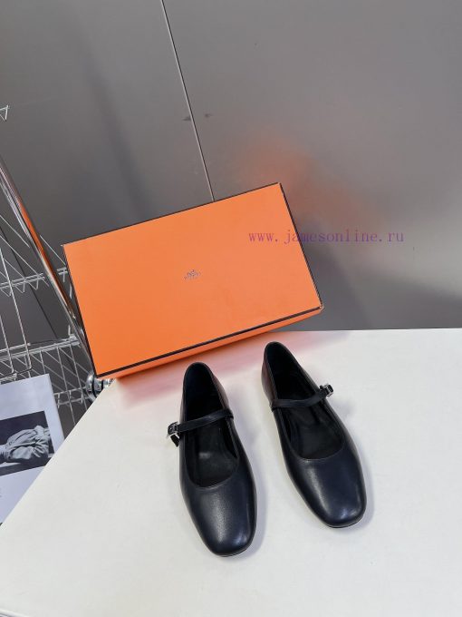 Hermes Autumn/Winter New Collection Mary JaneThe only H family strap Mary Jane's minimalist 3v86ebht - Image 2