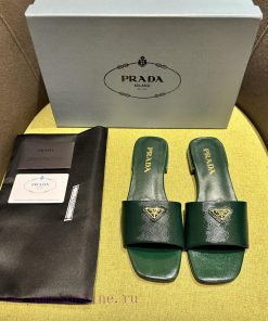 Flat slipper original synchronized with 4 colorsPrada/Prada 2024 Spring/Summer New Product St2iwbrym