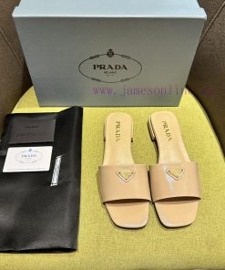 Flat slipper original synchronized with 4 colorsPrada/Prada 2024 Spring/Summer New Product Sw3rvunip