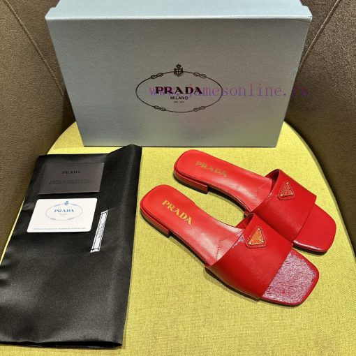 Flat slipper original synchronized with 4 colorsPrada/Prada 2024 Spring/Summer New Product Se7usx0l4 - Image 3