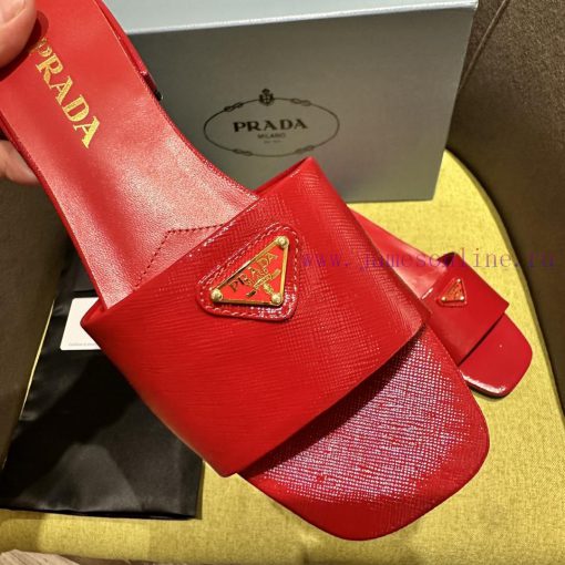 Flat slipper original synchronized with 4 colorsPrada/Prada 2024 Spring/Summer New Product Se7usx0l4 - Image 6