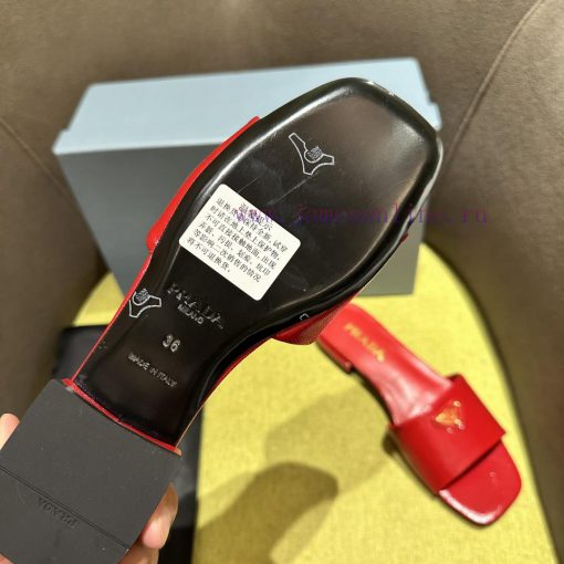 Flat slipper original synchronized with 4 colorsPrada/Prada 2024 Spring/Summer New Product Se7usx0l4 - Image 10