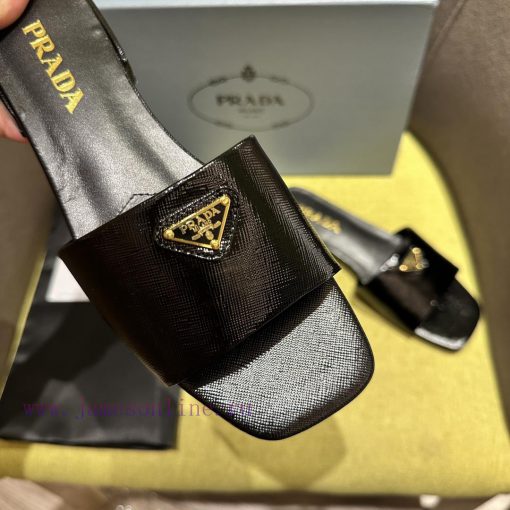 Flat slipper original synchronized with 4 colorsPrada/Prada 2024 Spring/Summer New Product Sjyk36nnh - Image 6