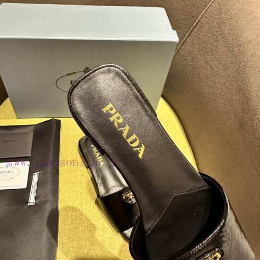 Flat slipper original synchronized with 4 colorsPrada/Prada 2024 Spring/Summer New Product Sjyk36nnh - Image 8