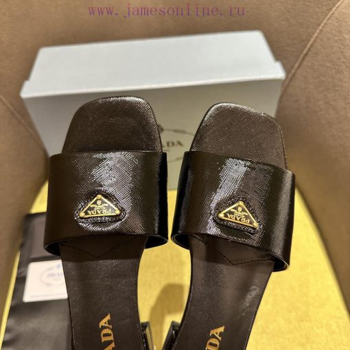 Flat slipper original synchronized with 4 colorsPrada/Prada 2024 Spring/Summer New Product Sjyk36nnh - Image 9