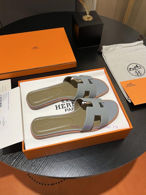 HERMES Hermes, Palm Pattern Series H Trailer, Made with 11 High Altitude Edition Shoes, Top 34to7xoz - Image 7