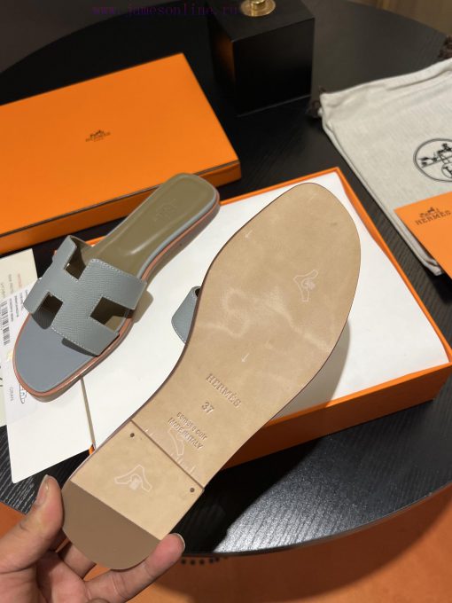 HERMES Hermes, Palm Pattern Series H Trailer, Made with 11 High Altitude Edition Shoes, Top 34to7xoz - Image 9