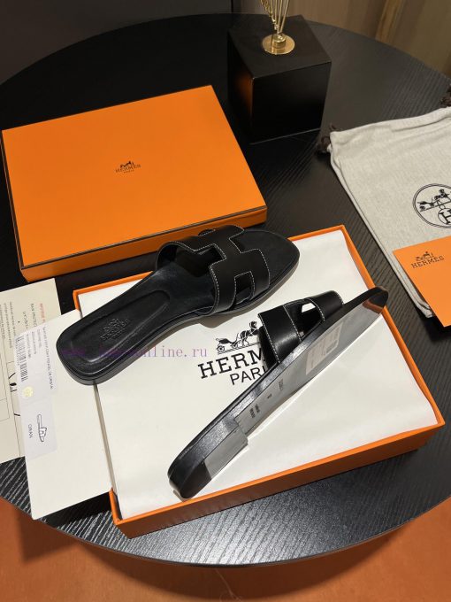 HERMES Hermes, H-style plain weave series, with a super high plateau version of shoes made f3gr90pud - Image 8