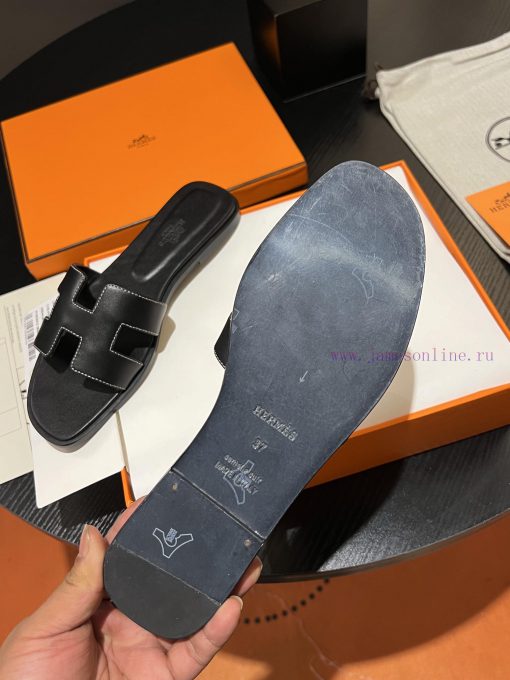 HERMES Hermes, H-style plain weave series, with a super high plateau version of shoes made f3gr90pud - Image 9