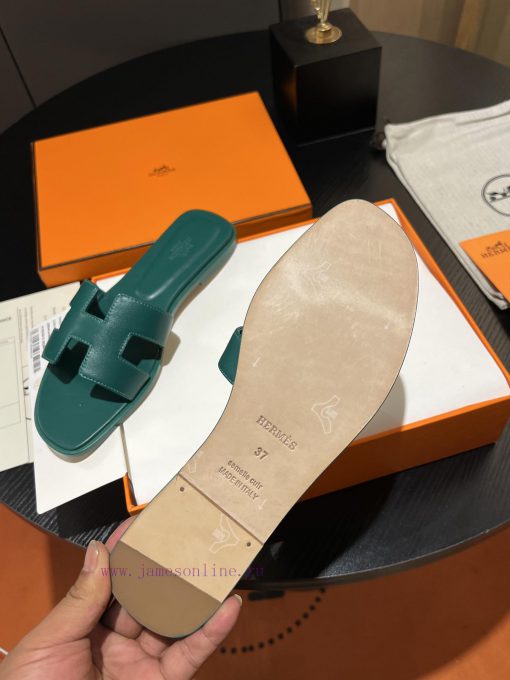 HERMES Hermes, H-style plain weave series, with a super high plateau version of shoes made f8i4nyojo - Image 9