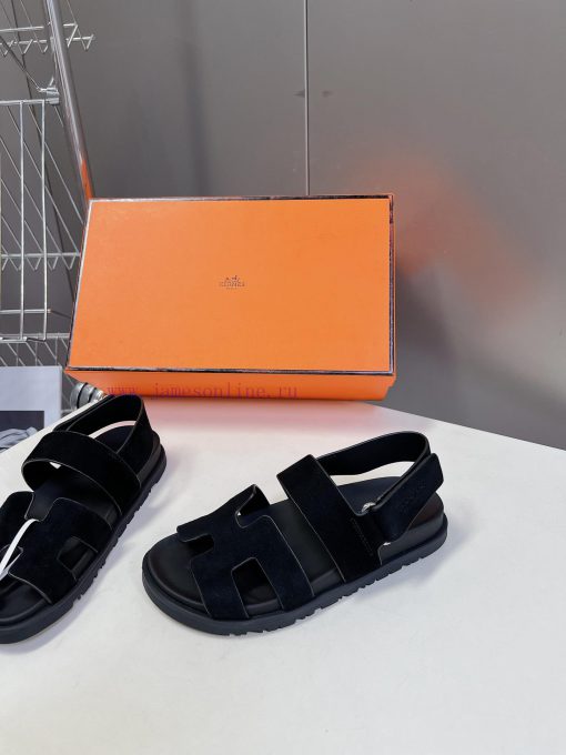 Male 10 Η ERMES Hermes Spring/Summer Classic Couple's Second Uncle Slippers Chypre Ugly Cuteei993fhi - Image 4