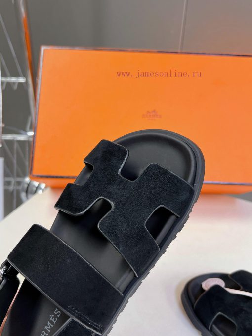 Male 10 Η ERMES Hermes Spring/Summer Classic Couple's Second Uncle Slippers Chypre Ugly Cuteei993fhi - Image 8