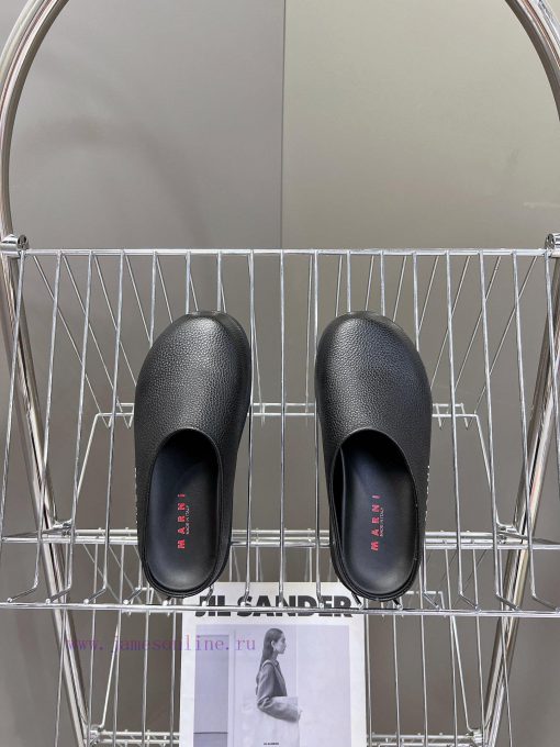 Marni Classic Half Slippers for Spring and Summer: This pair of slippers with contrasting cojjrjt5tv - Image 7