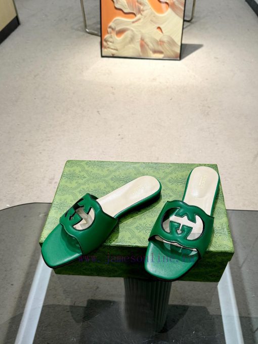 Oil edge Gucci Home 2 new flat heel straight drag for long-term production recommended to betfbxwljn