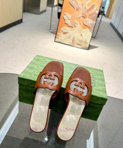 Oil edge Gucci Home 2 new flat heel straight drag for long-term production recommended to bensd9cc7n