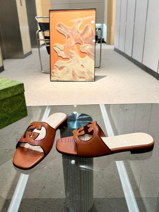 Oil edge Gucci Home 2 new flat heel straight drag for long-term production recommended to bensd9cc7n - Image 4