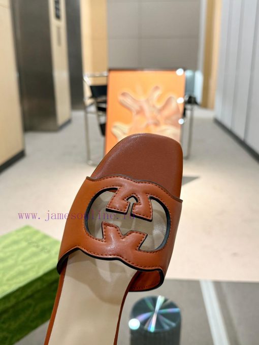 Oil edge Gucci Home 2 new flat heel straight drag for long-term production recommended to bensd9cc7n - Image 8