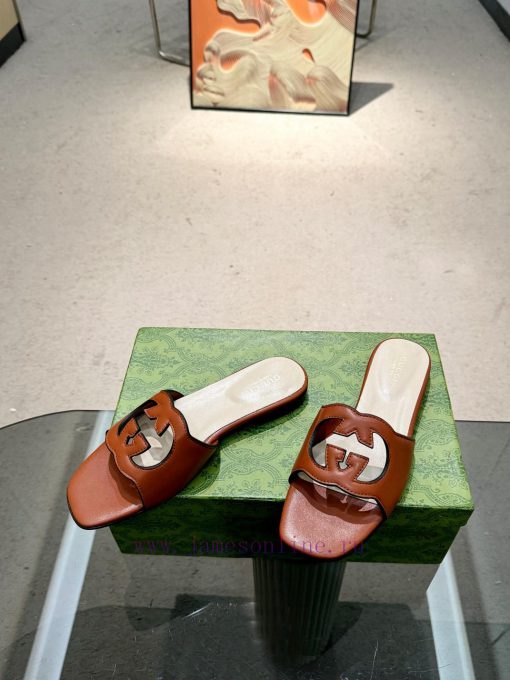 Oil edge Gucci Home 2 new flat heel straight drag for long-term production recommended to bensd9cc7n - Image 10