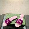 Oil edge Gucci Home 2 new flat heel straight drag for long-term production recommended to be5dfp8476