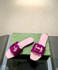 Oil edge Gucci Home 2 new flat heel straight drag for long-term production recommended to be5dfp8476