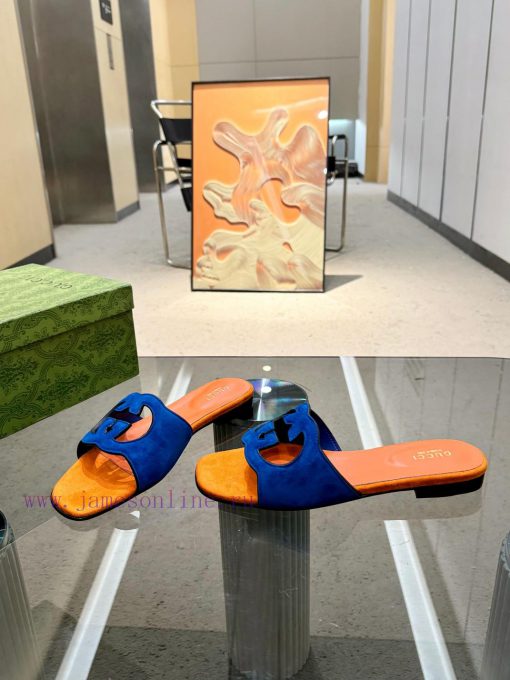 Oil edge Gucci Home 2 new flat heel straight drag for long-term production recommended to be5cj090m0 - Image 8