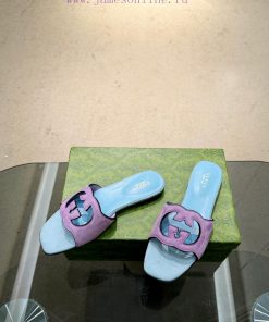 Oil edge Gucci Home 2 new flat heel straight drag for long-term production recommended to bewlec7wr2