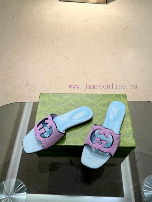 Oil edge Gucci Home 2 new flat heel straight drag for long-term production recommended to bewlec7wr2 - Image 2