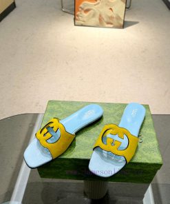 Oil edge Gucci Home 2 new flat heel straight drag for long-term production recommended to beseo9k8h3
