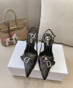 Dior 2024 early spring new star style CD letter logo high-heeled sandals are very comfortablfuuurh4u
