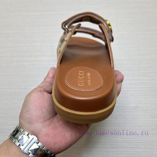 GucciGucci's popular men's fashion slippers are a must-have for spring and summer. The shoe qzogqwd2 - Image 8