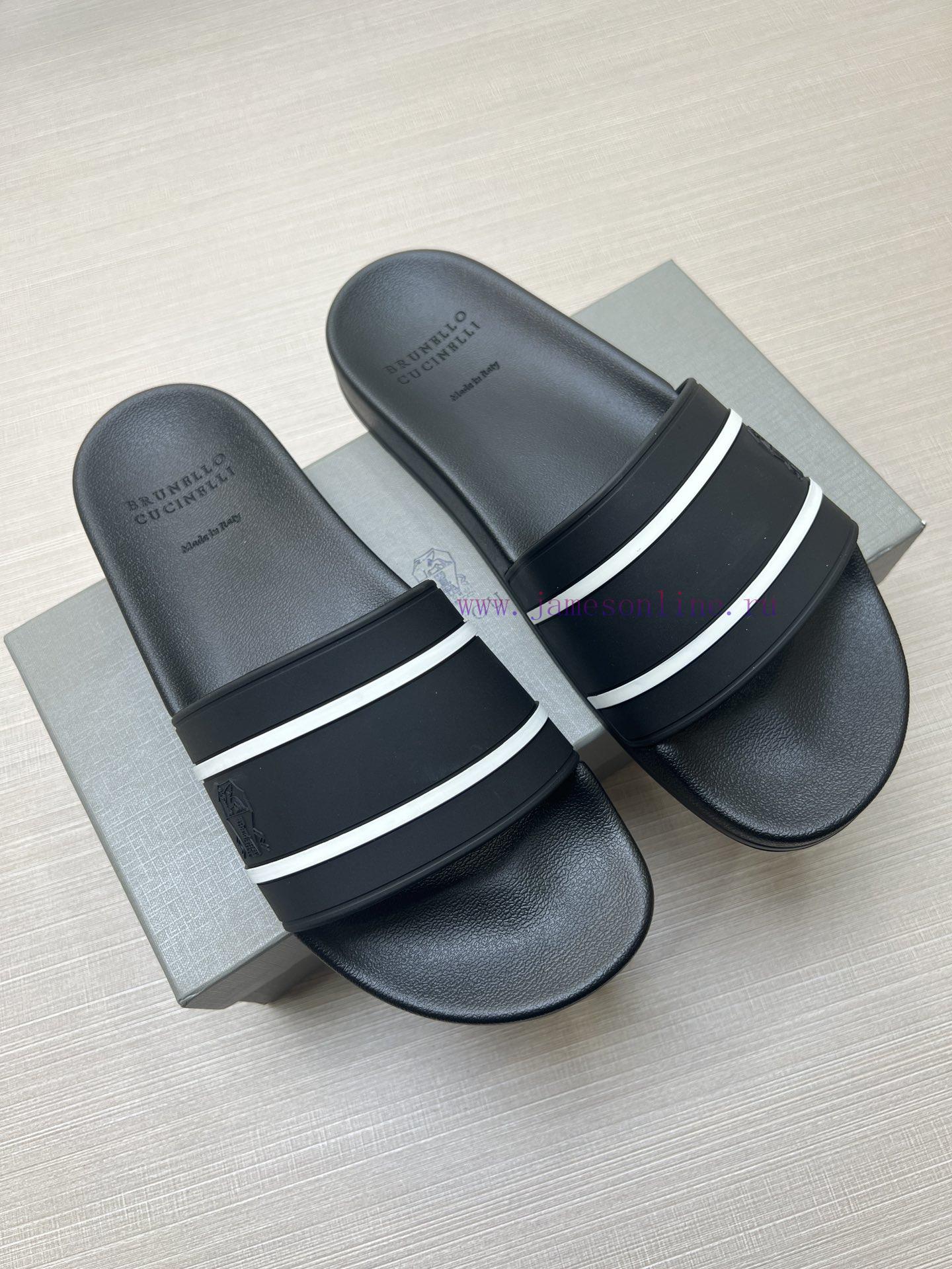 BC New Product Update Brunello Cucinelli Men's Casual Men's Cool Slippers Original 11 Remaketa19q5dj - Image 4