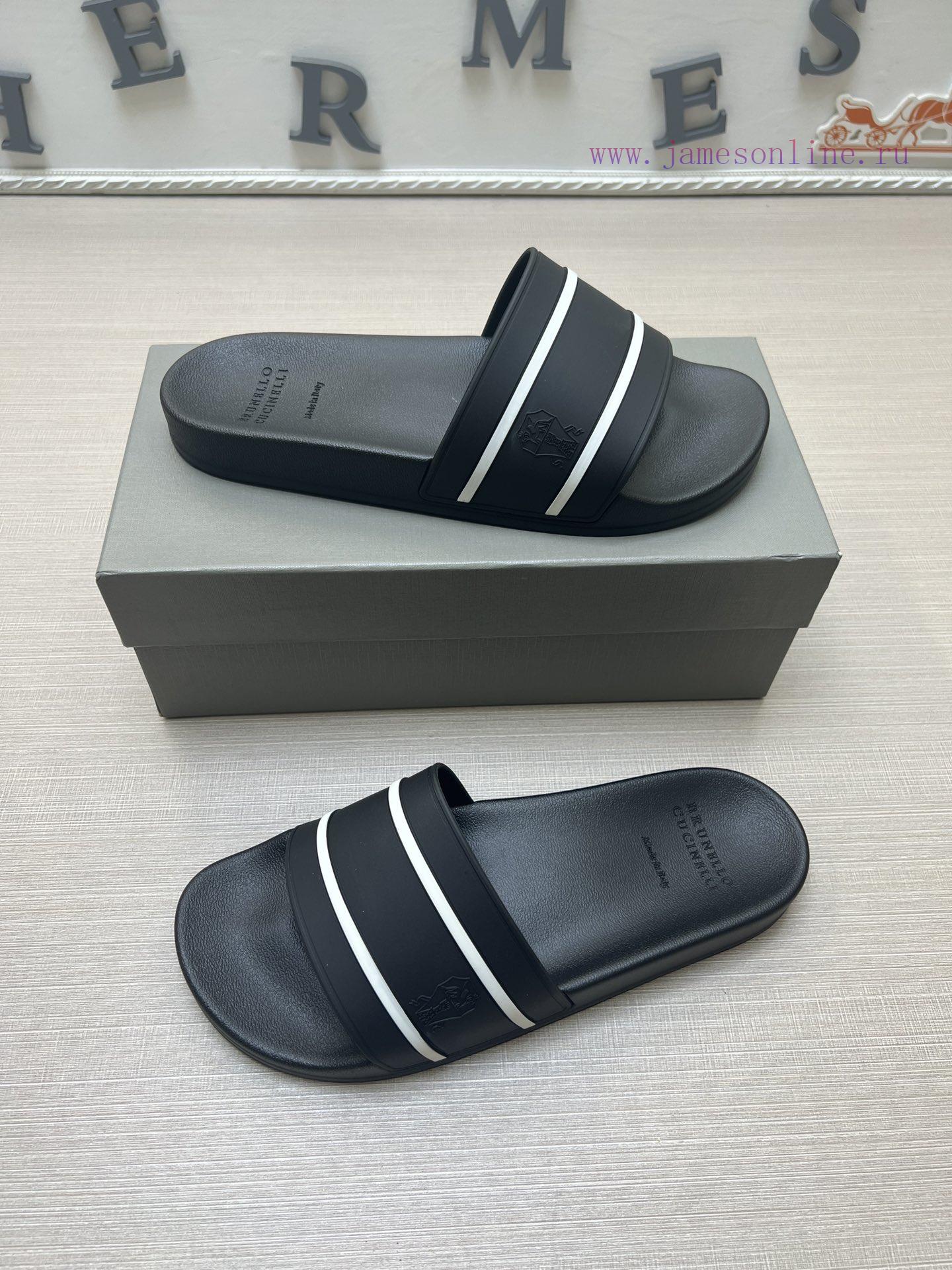BC New Product Update Brunello Cucinelli Men's Casual Men's Cool Slippers Original 11 Remaketa19q5dj - Image 5