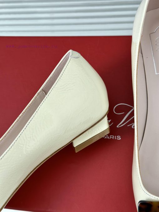 Roger Vivie RV Classic Square Button Single ShoeSister, let's compromise on temperamentStandgkgd61dx - Image 7