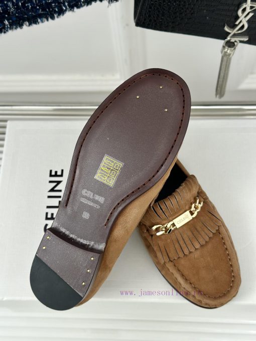 Celine/Celine Classic Four Seasons Retro loafersThis one with tassels is more playful compar7e8515ob - Image 10