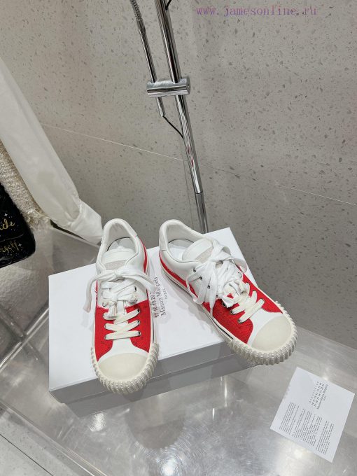 MaisonMargiela MM6, a worn-out German style training shoe, is a casual sports shoeThis Germanopwplay - Image 4