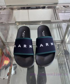 Marni's new spring and summer couple style slippers exude the necessary atmosphere for summe240wc1c6