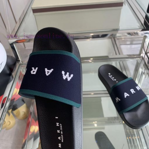 Marni's new spring and summer couple style slippers exude the necessary atmosphere for summe240wc1c6 - Image 6