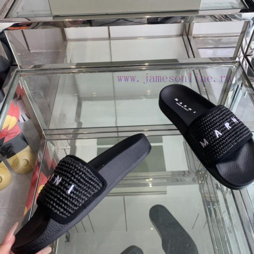 Marni's new spring and summer couple style slippers exude the necessary atmosphere for summerjpuxnvy - Image 4