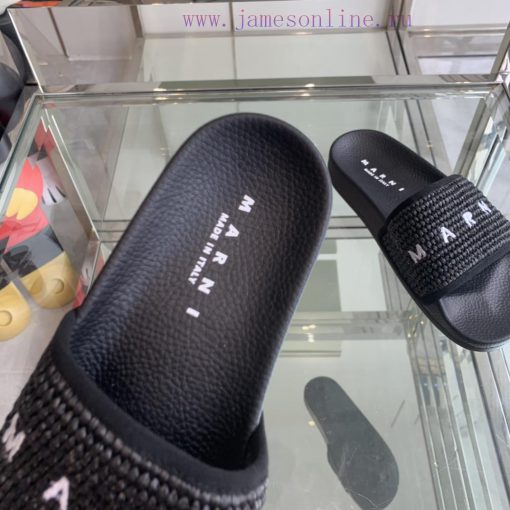 Marni's new spring and summer couple style slippers exude the necessary atmosphere for summerjpuxnvy - Image 5