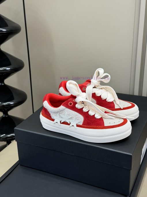 Amiri fw24 new arrival～Amiri 24 Autumn/Winter Sunset Skate Couple's Star Shoes are so beautiei2xfuz2