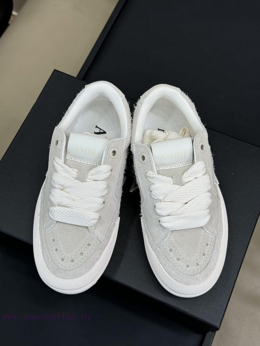 Amiri fw24 new arrival～Amiri 24 Autumn/Winter Sunset Skate Couple's Star Shoes are so beautikq02x2pc - Image 3
