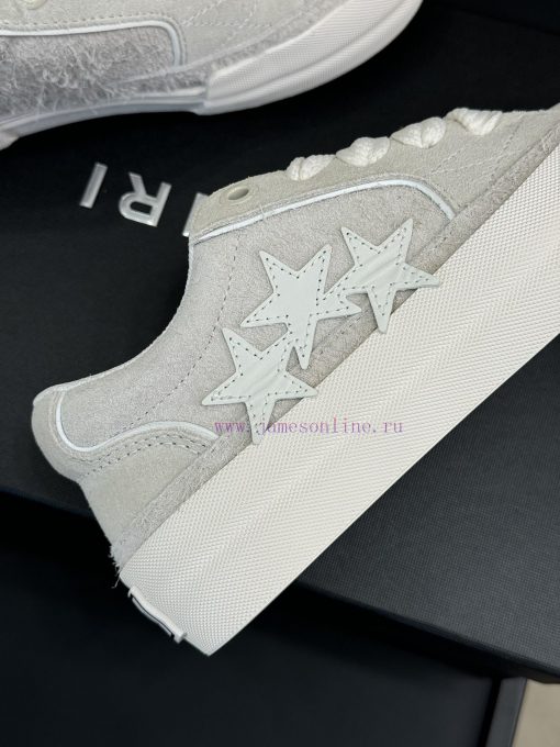 Amiri fw24 new arrival～Amiri 24 Autumn/Winter Sunset Skate Couple's Star Shoes are so beautikq02x2pc - Image 8