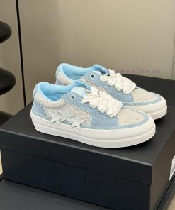 Amiri fw24 new arrival～Amiri 24 Autumn/Winter Sunset Skate Couple's Star Shoes are so beautie0tispoa