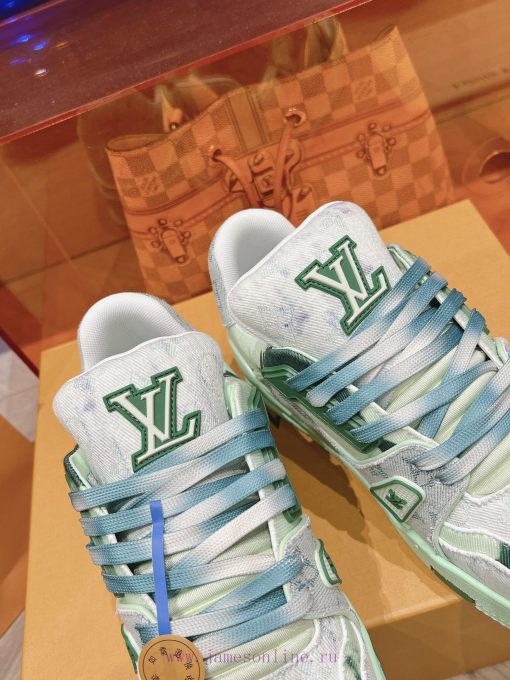 LV new summer new color fresh denim fabric with dyed colorLimited edition colors that must5696e363 - Image 7