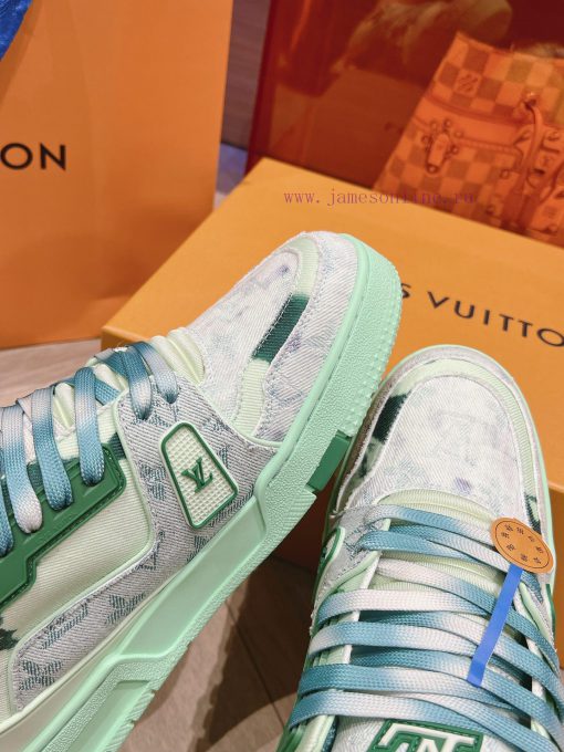LV new summer new color fresh denim fabric with dyed colorLimited edition colors that must5696e363 - Image 9