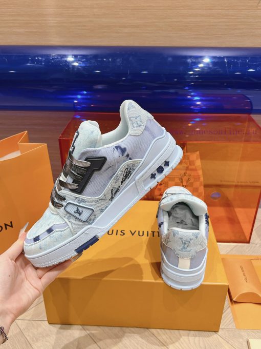 LV new summer new color fresh denim fabric with dyed colorLimited edition colors that mustvebf5cx0 - Image 6