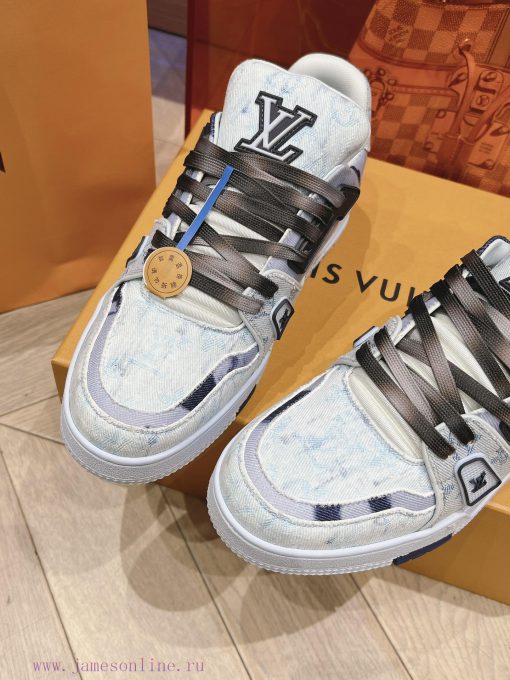 LV new summer new color fresh denim fabric with dyed colorLimited edition colors that mustvebf5cx0 - Image 8