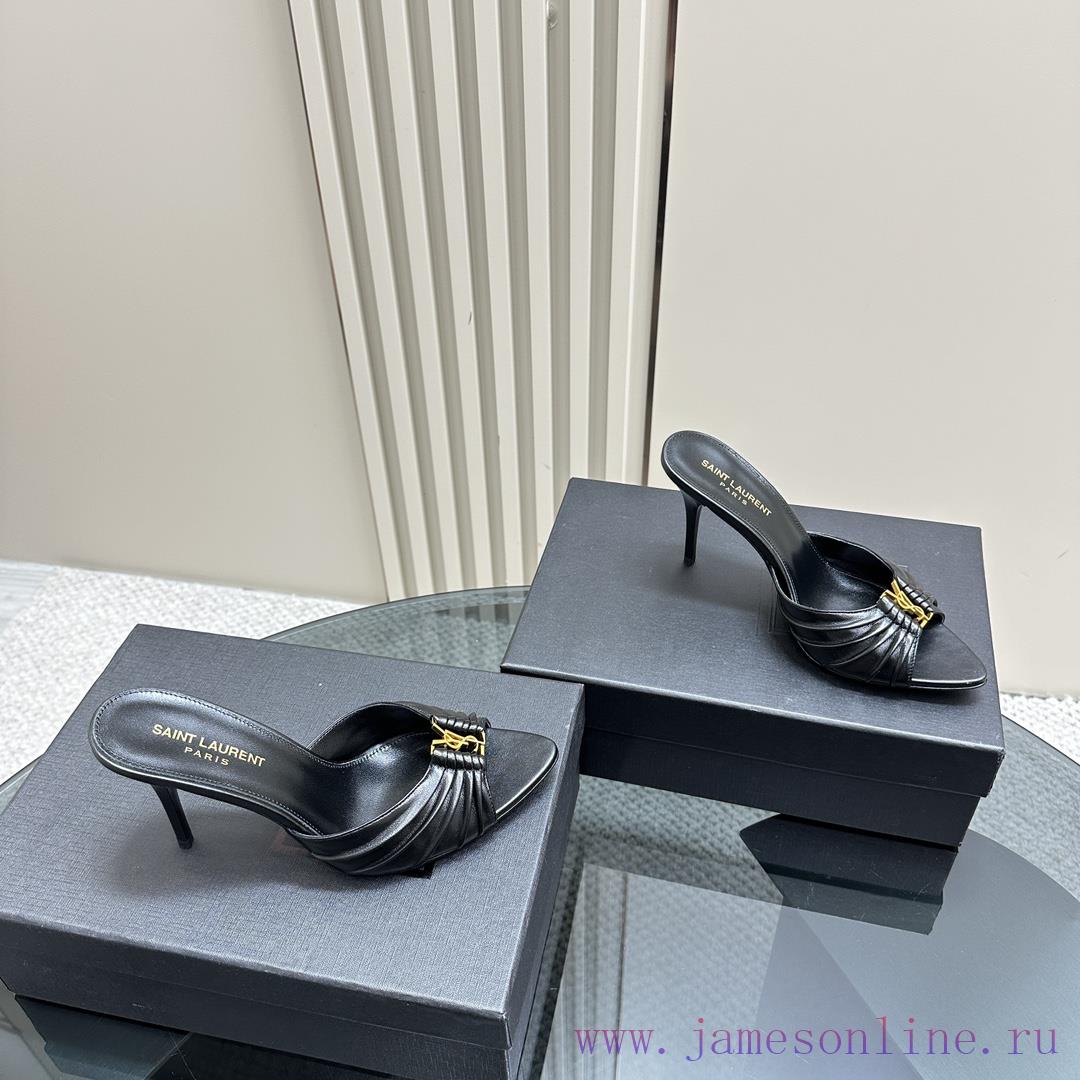 Top tierSaint Laurent Paris runway updated synchronouslySaint Laurent pointed toe heelsThe w29fymuvs - Image 7